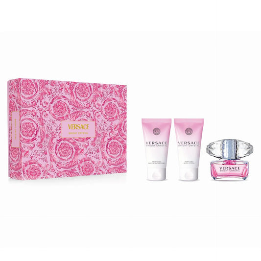 Sets Versace Bright Cristal 4 Pzas Edt 90 Ml