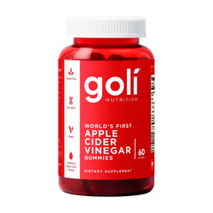 Goli Apple Cider Vinegar Gummy Vitamins - 60 Count