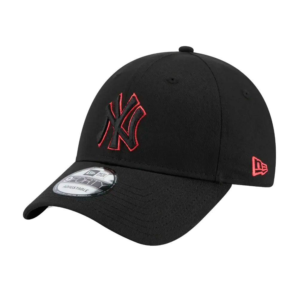 OUTLINE NEW YORK YANKEES - Gorra - negra
