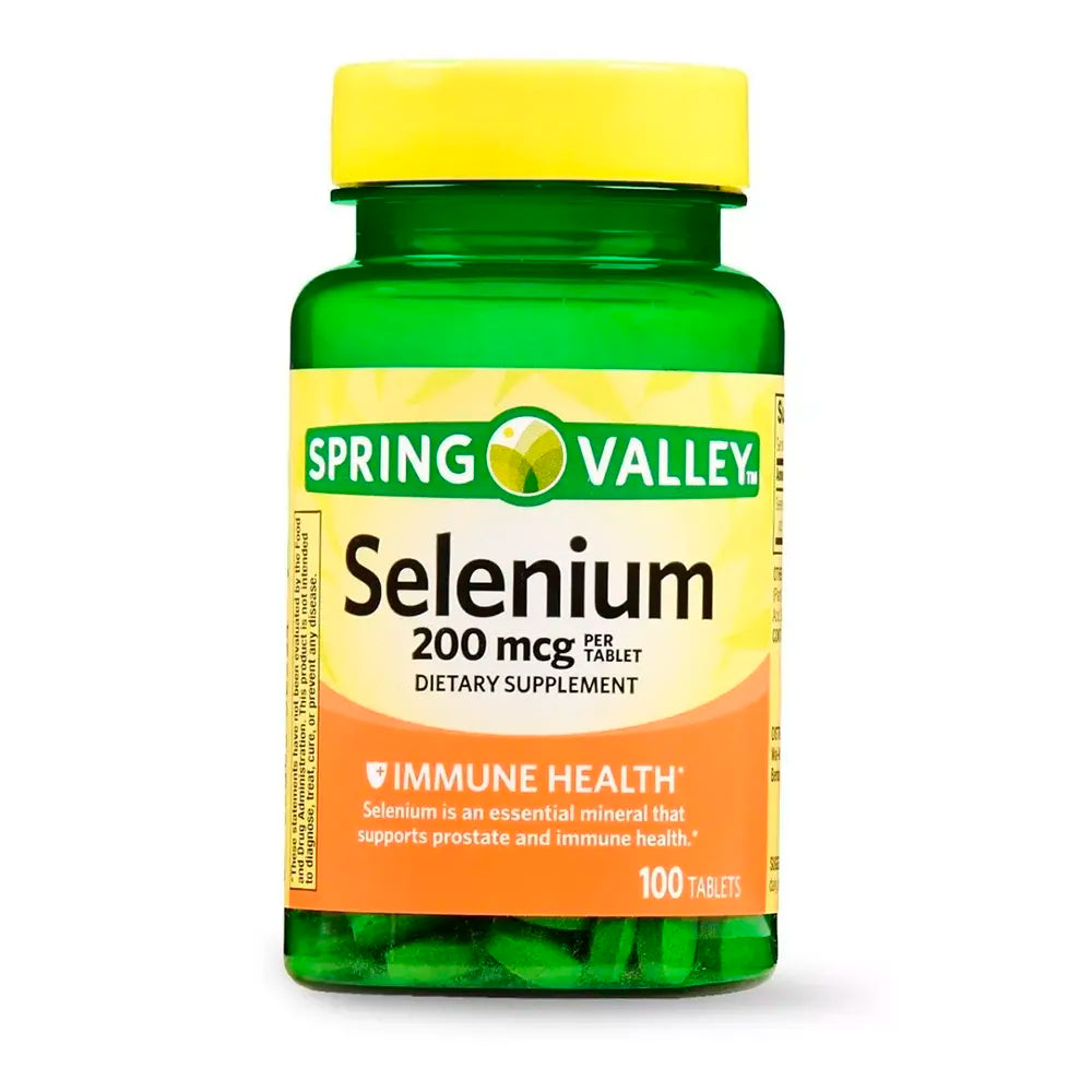 Selenio Selenium 200 Mcg 100 tab