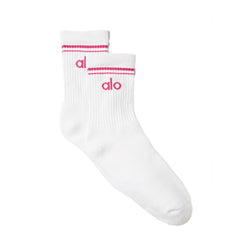 ALO - Calcetines unisex de media altura -  estilo retro