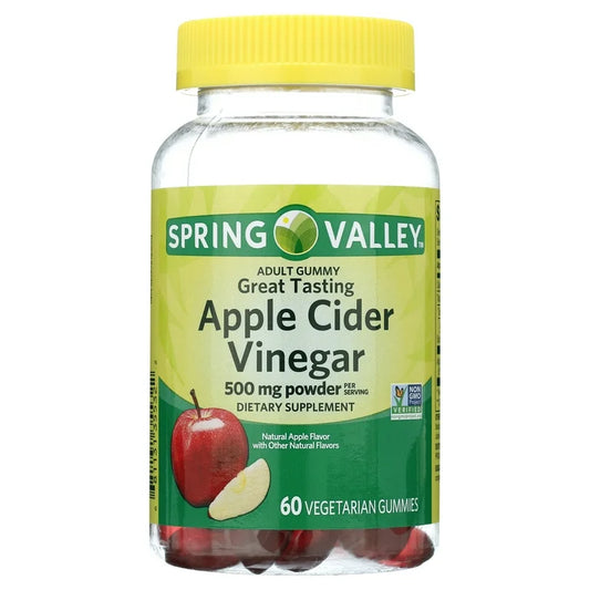 Apple Cider Vinegar Gomitas Vinagre de sidra de manzana 60 gummies