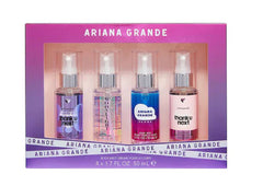 Un set con los 4 body mist más emblemáticos de Ariana Grande.