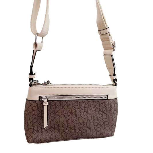 Bolsa Beige Cafe Calvin Klein