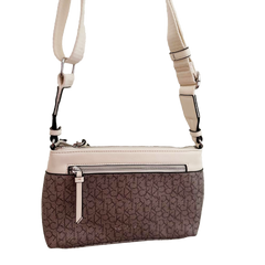 Bolsa Beige Cafe Calvin Klein