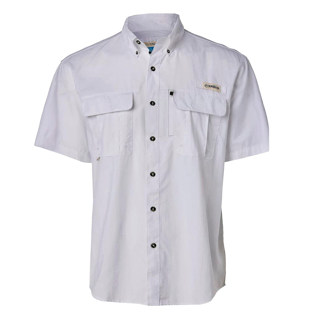 Camisa Magellan Blanco Manga Corta