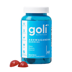 Goli Nutrition, Gomitas de Ashwagandha, Bayas Mixtas, 60 Gomitas