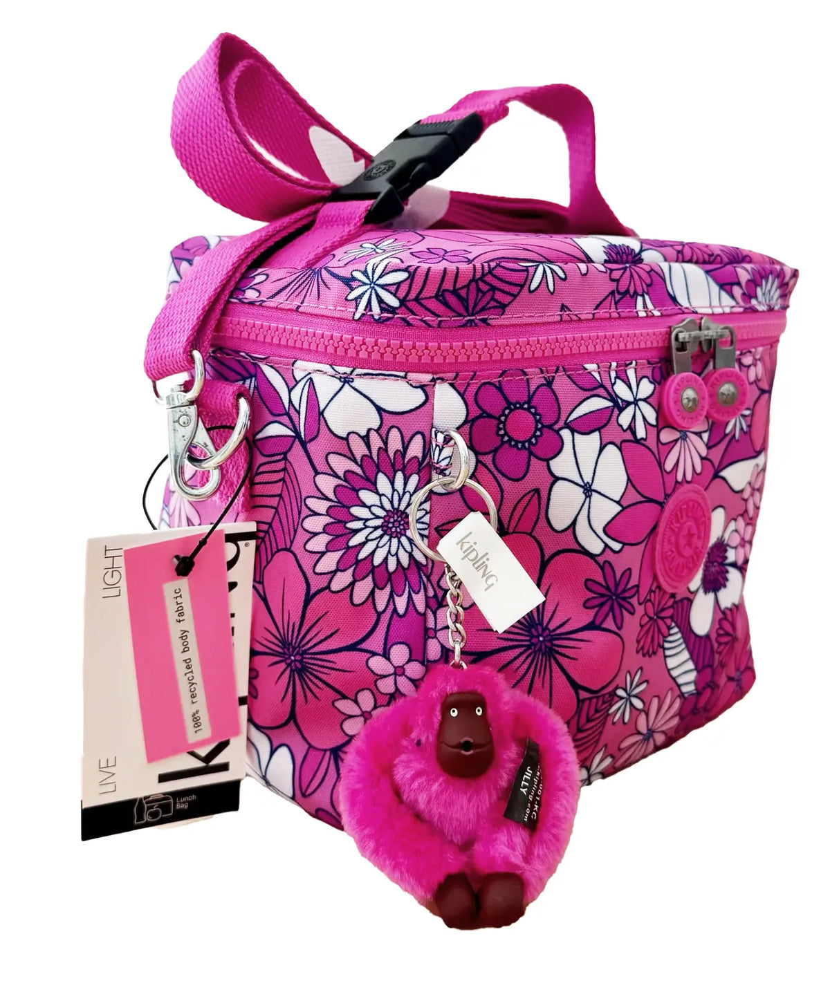 Kipling Lonchera de Flores || Lunch bag Graham - Sunflowers