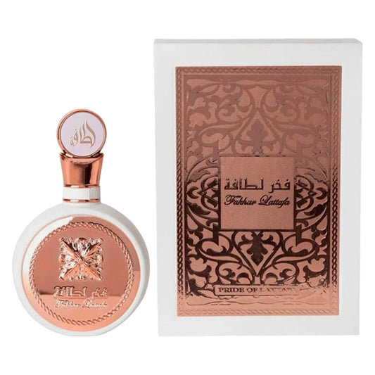 Lattafa Fakhar Eau de Parfum Spray for Women, 3.4 Ounce